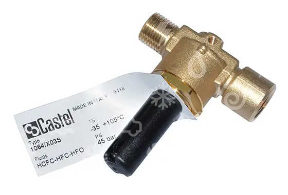 ventil solenoid Castel, NC, šroubovací 3/8